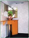 Large mirrors and Fresh Flowers in all our loos